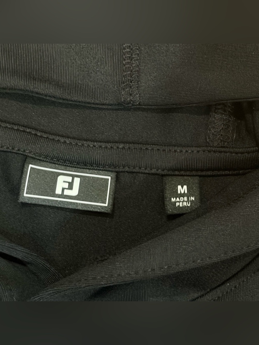 FootJoy Merion Golf Club Approach Hoodie Black Men's M 39231 Golf Pullover FJ - Picture 4 of 9